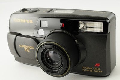 [Near MINT] Olympus Superzoom 105 35mm Point & Shoot Film Camera From Japan