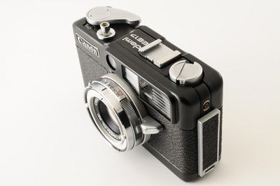 [Near MINT] Canon Demi EE17 35mm Black paint Half Frame Film Camera From JAPAN