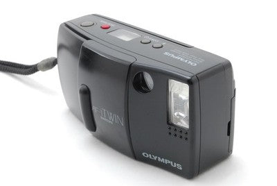 [Near MINT] OLYMPUS AF-1 TWIN QD 35mm Point&Shoot Film Camera From JAPAN