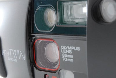 [Near MINT] OLYMPUS AF-1 TWIN QD 35mm Point&Shoot Film Camera From JAPAN