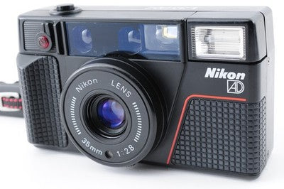 [Near MINT] Nikon L35 AD2 Pikaichi Point & Shoot 35mm Film Camera From JAPAN