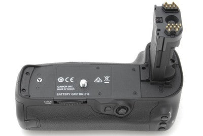 [Top MINT w/ Box ] Canon BG-E16 Battery Grip for EOS 7D Mark II Black From JAPAN