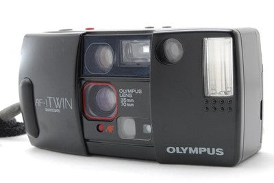 [Near MINT] OLYMPUS AF-1 TWIN QD 35mm Point&Shoot Film Camera From JAPAN