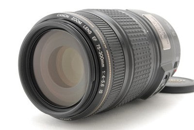 [Near MINT] Canon EF 75-300mm f/4-5.6 IS USM Telephoto Zoom Lens From JAPAN