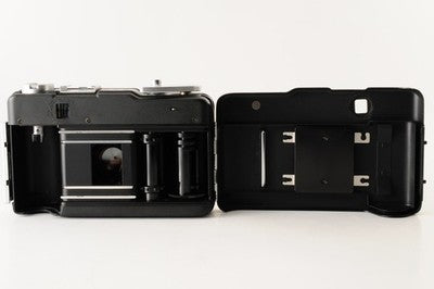 [Near MINT] Canon Demi EE17 35mm Black paint Half Frame Film Camera From JAPAN