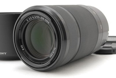 [MINT] Sony E 55-210mm f/4.5-6.3 OSS Lens Black SEL55210 for E-Mount From JAPAN