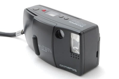 [Near MINT] OLYMPUS AF-1 TWIN QD 35mm Point&Shoot Film Camera From JAPAN