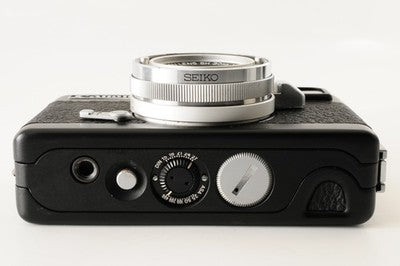 [Near MINT] Canon Demi EE17 35mm Black paint Half Frame Film Camera From JAPAN