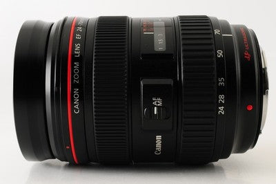[Top MINT w/Hood ] Canon EF 24-70mm F2.8 L USM AF Zoom Prime Lens  From Japan
